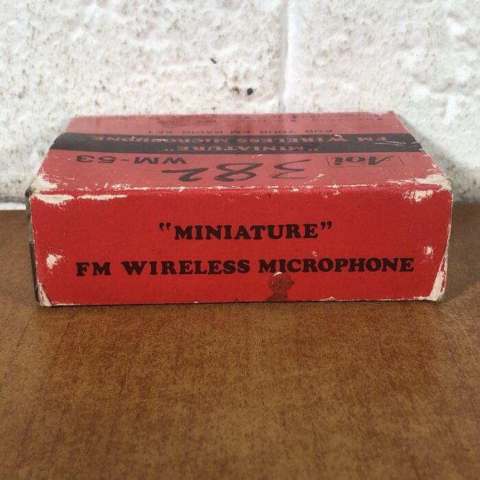 Vintage Miniature FM Wireless Microphone (Made in Japan) - Image 9