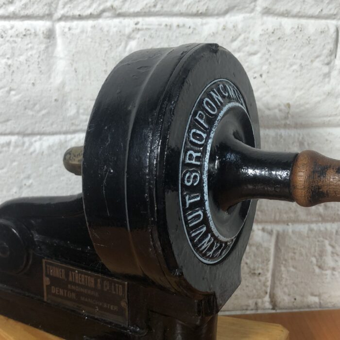 Vintage 1890s Cast Iron Initial Perforating Machine (Made in Manchester, England) - Image 4