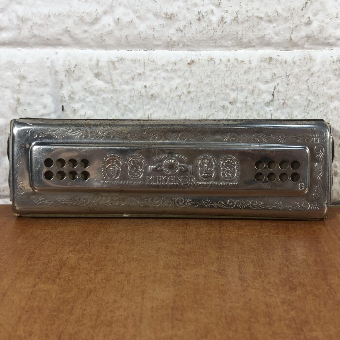 Vintage M. Hohner Echo Bell Metal Reeds Harmonica (Made in Germany) - Image 6