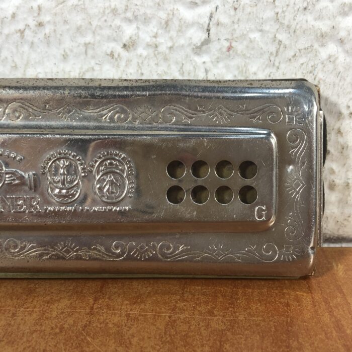 Vintage M. Hohner Echo Bell Metal Reeds Harmonica (Made in Germany) - Image 9