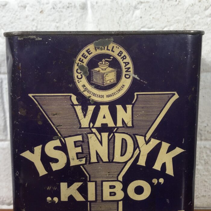 Vintage 'Van Ysendyk' Mixed Coffee Tin (5lbs) - Image 3