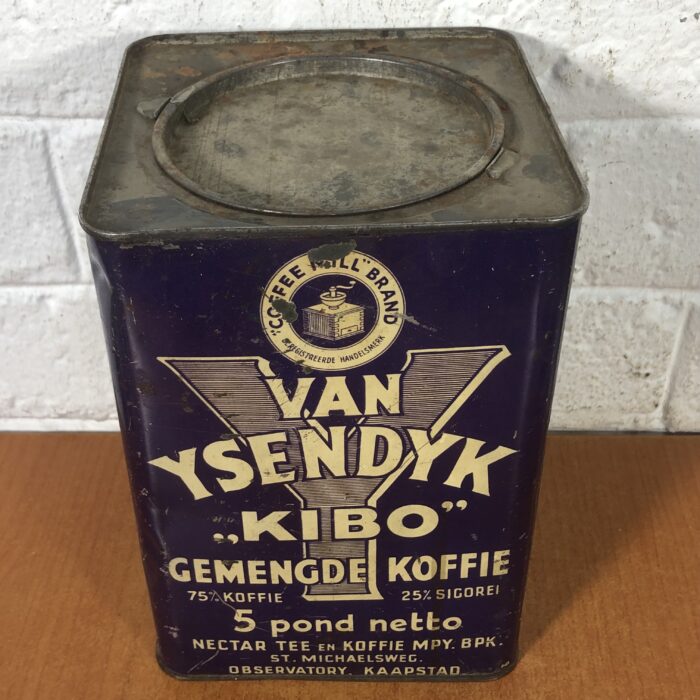 Vintage 'Van Ysendyk' Mixed Coffee Tin (5lbs) - Image 2