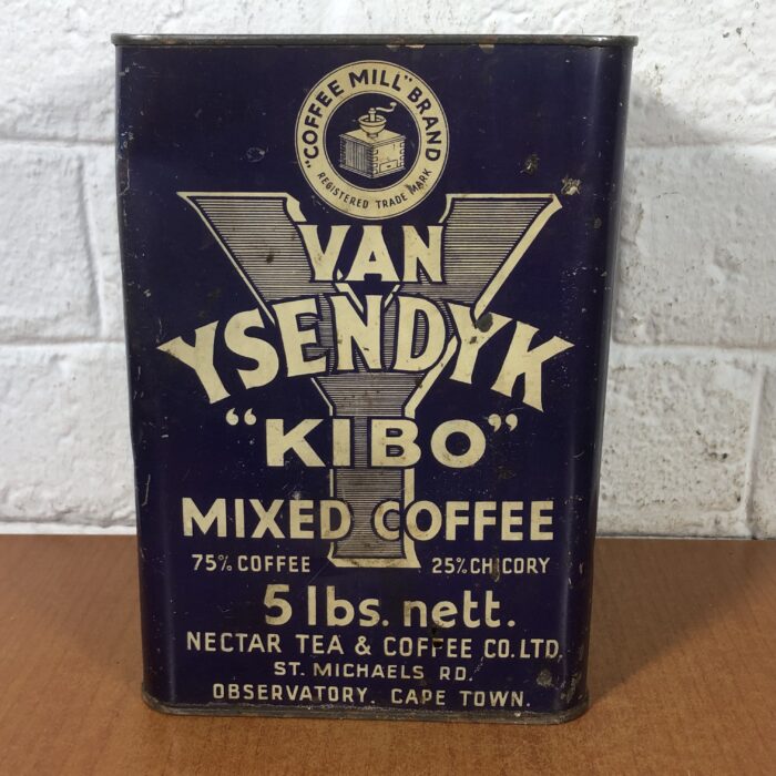 Vintage 'Van Ysendyk' Mixed Coffee Tin (5lbs) - Image 6