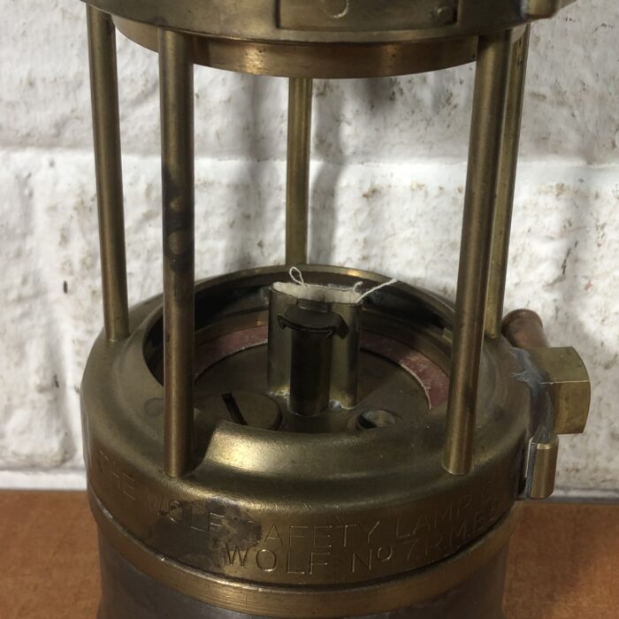 Vintage Miner's Lamp (No Glass) - Image 6
