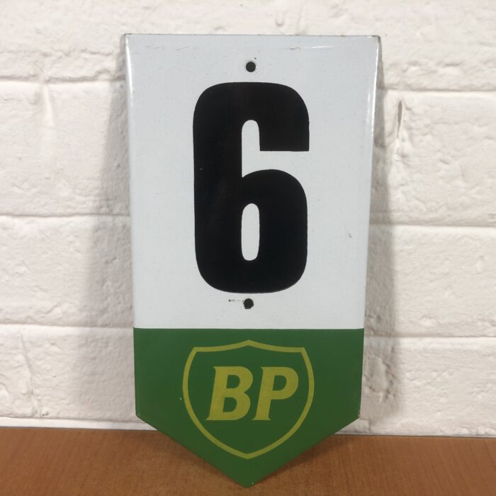 Vintage BP Enamel Sign