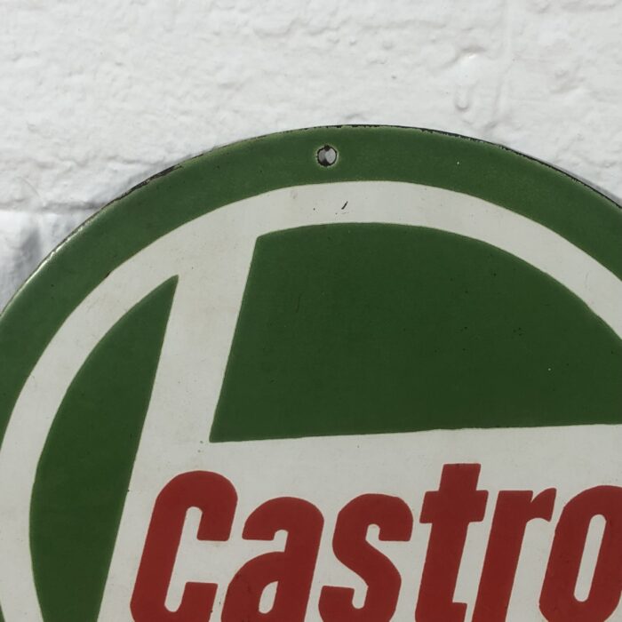 Modern Enamel Castrol Sign - Image 4