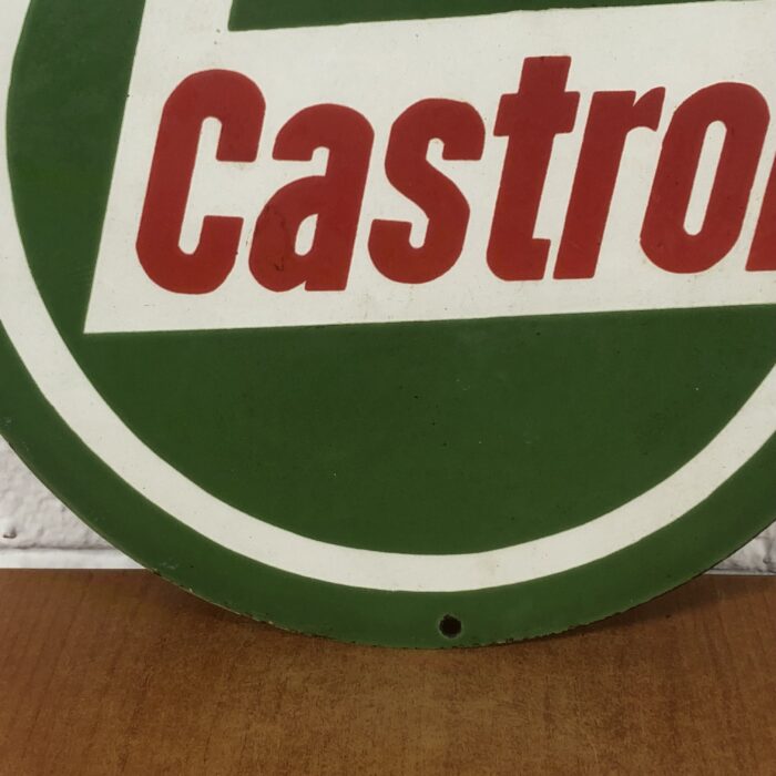 Modern Enamel Castrol Sign - Image 5