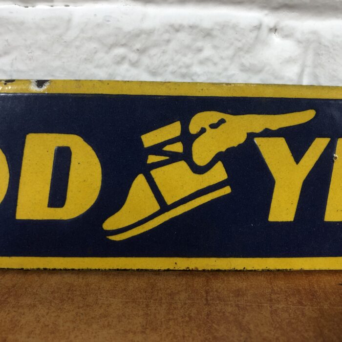 Modern Enamel Goodyear Sign - Image 3