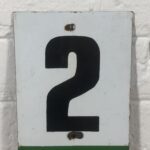 Vintage Enamel BP Sign - Image 2