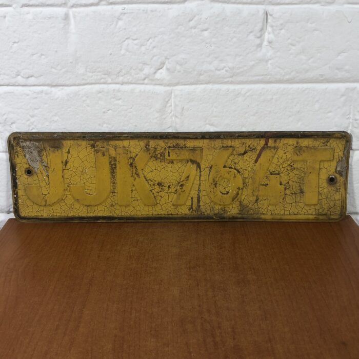 Vintage Number Plates - Image 2