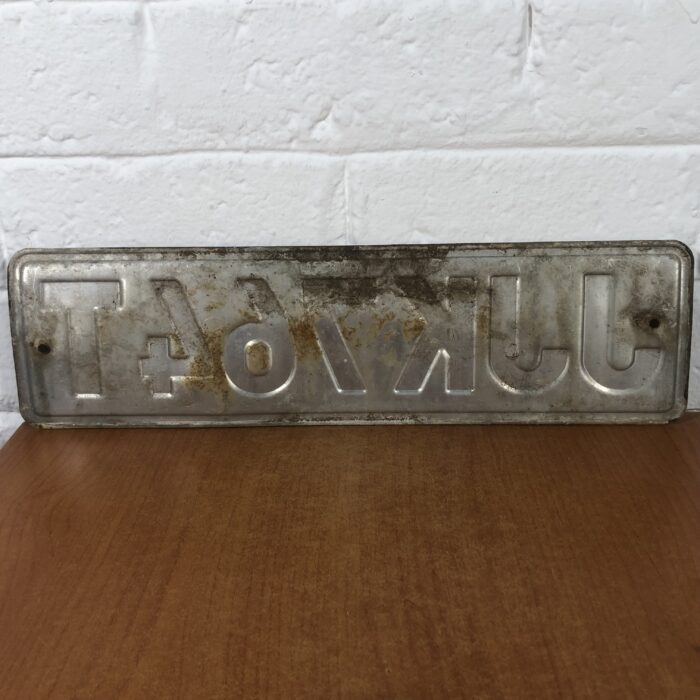 Vintage Number Plates - Image 3