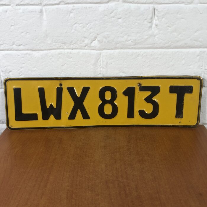 Vintage Number Plates - Image 4