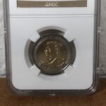 2008 Nelson Mandela 90th Birthday 5 Rand Coin (Graded MS66 by NGC) - Image 3