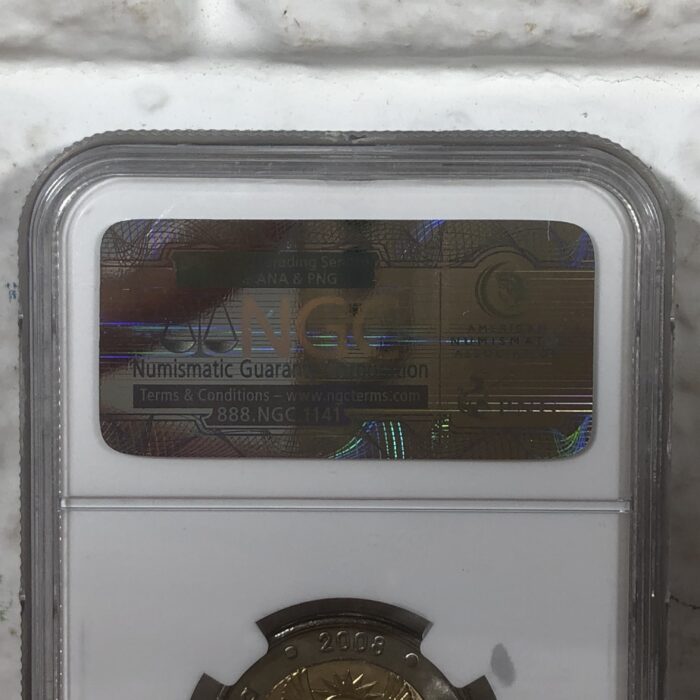 2008 Nelson Mandela 90th Birthday 5 Rand Coin (Graded MS67 by NGC) - Image 6