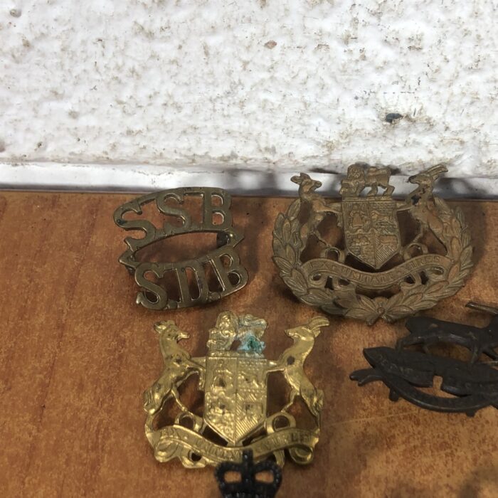 Vintage Military Badge Collection - Image 2