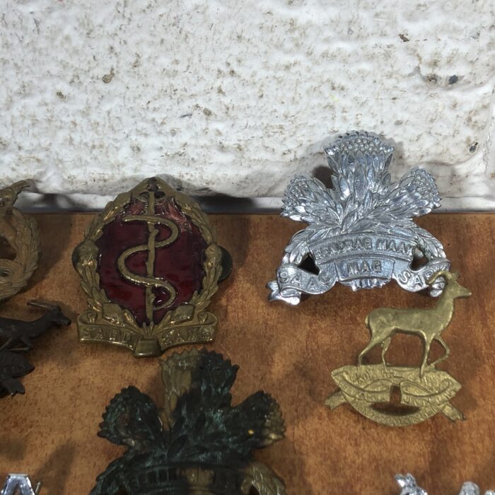Vintage Military Badge Collection - Image 3