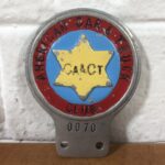 Vintage Cast Aluminium American Car & Truck Club Badge