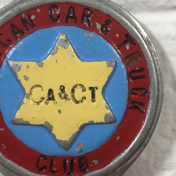 Vintage Cast Aluminium American Car & Truck Club Badge - Image 4