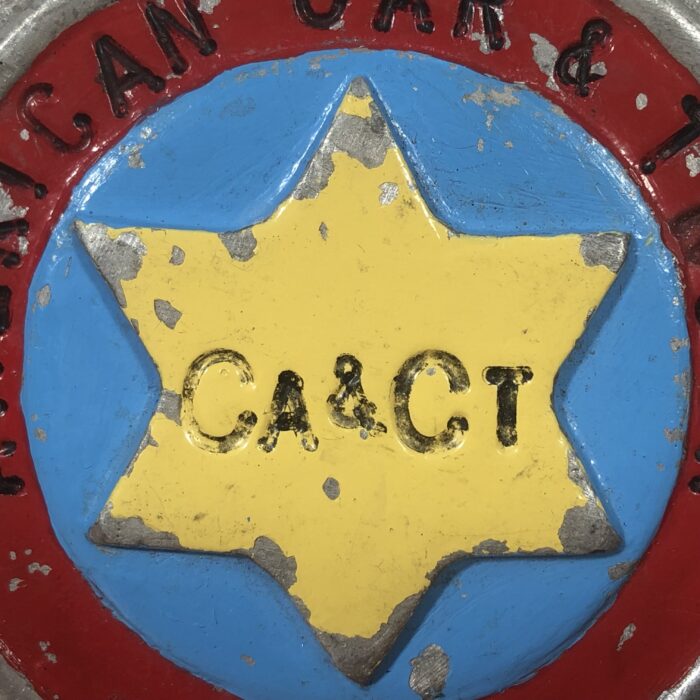 Vintage Cast Aluminium American Car & Truck Club Badge - Image 3