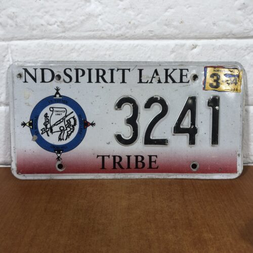 Vintage North Dakota USA Number Plate