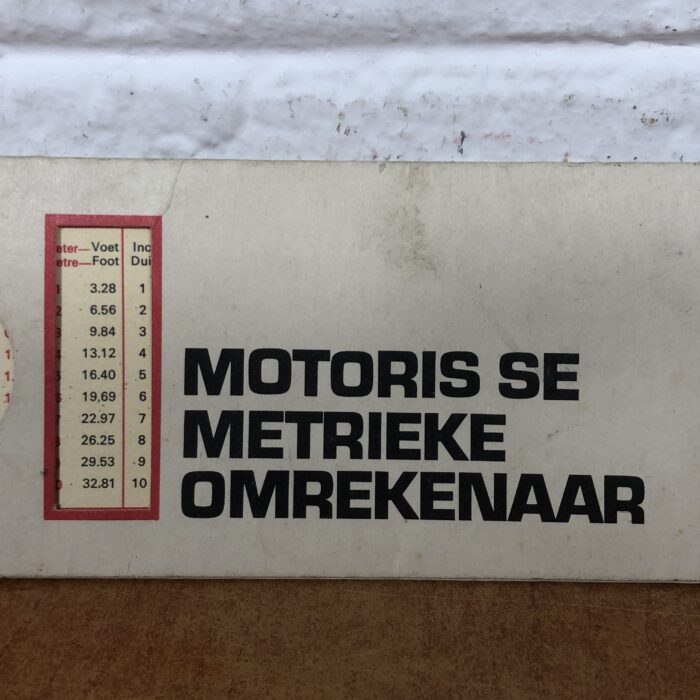 Vintage AA Motorist's Metric Converter - Image 3