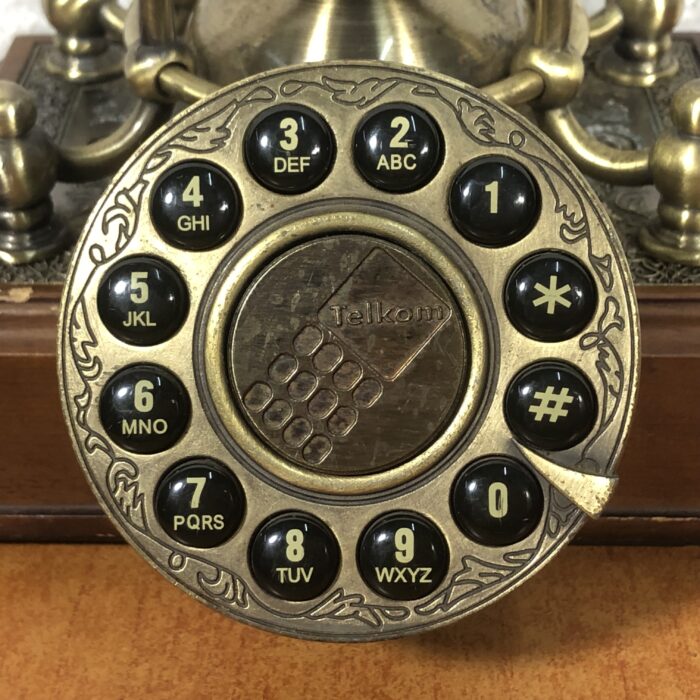 Decorative Rotary Dial Telkom Telephone - Image 4