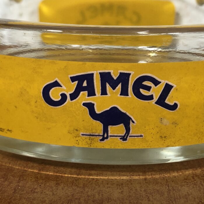 Vintage Camel Glass Ashtray - Image 3
