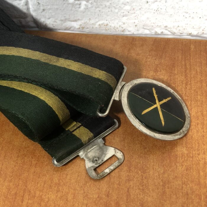Vintage SADF Infantry School Stable Belt - Image 5