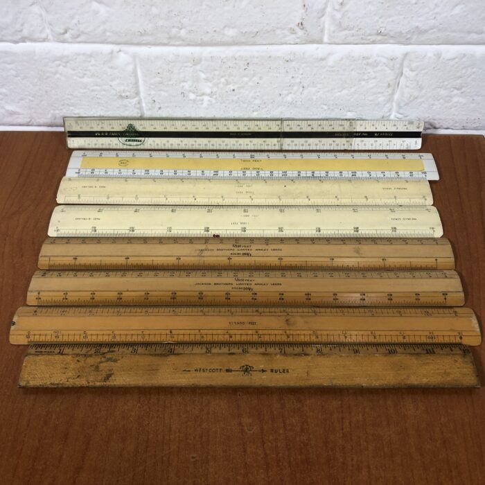 Vintage Measuring Ruler Collection