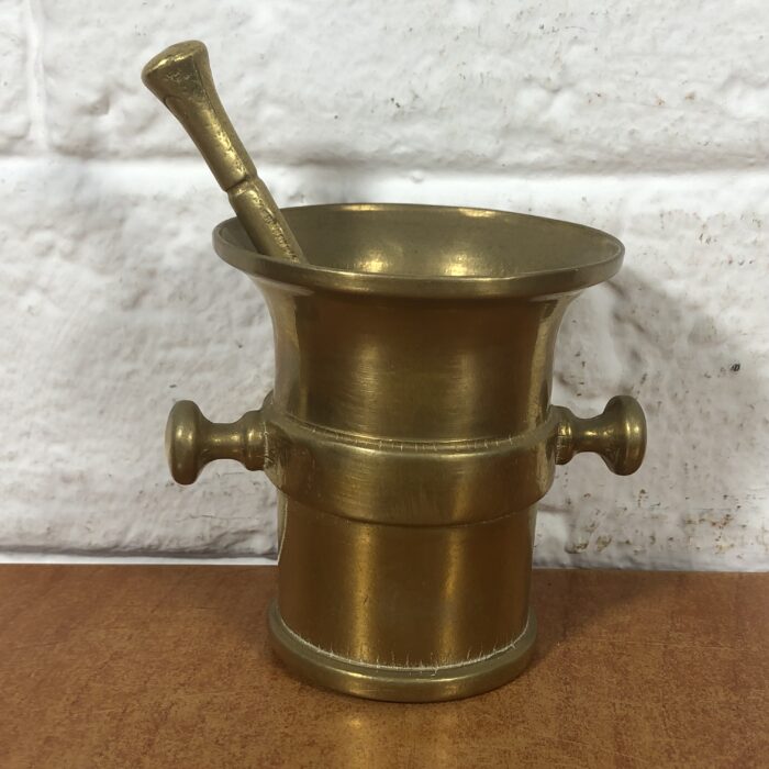 Vintage Brass Mortar & Pestle
