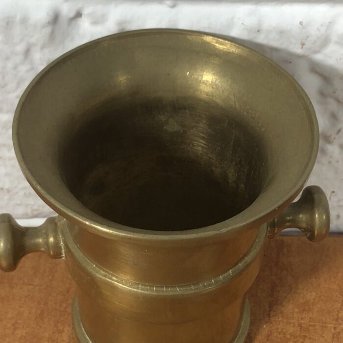 Vintage Brass Mortar & Pestle - Image 4