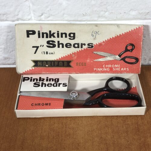 Vintage 7" Pinking Shears in Original Box