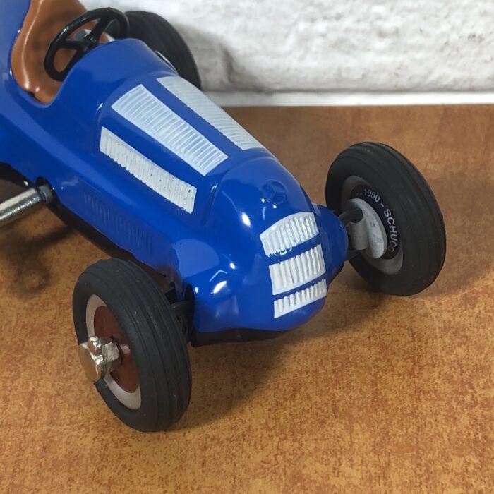Vintage 1950s Schuco Mercedes-Benz Racing Car Wind-Up Tin Toy Model - Image 2