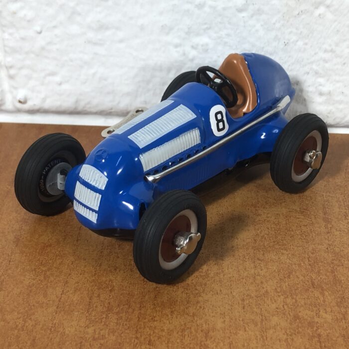 Vintage 1950s Schuco Mercedes-Benz Racing Car Wind-Up Tin Toy Model - Image 6