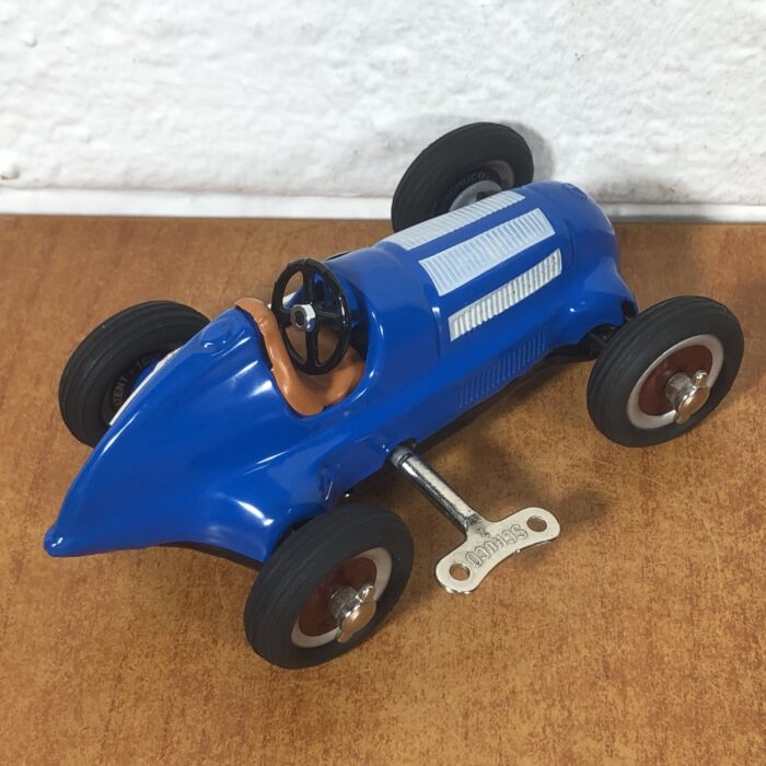 Vintage 1950s Schuco Mercedes-Benz Racing Car Wind-Up Tin Toy Model - Image 8