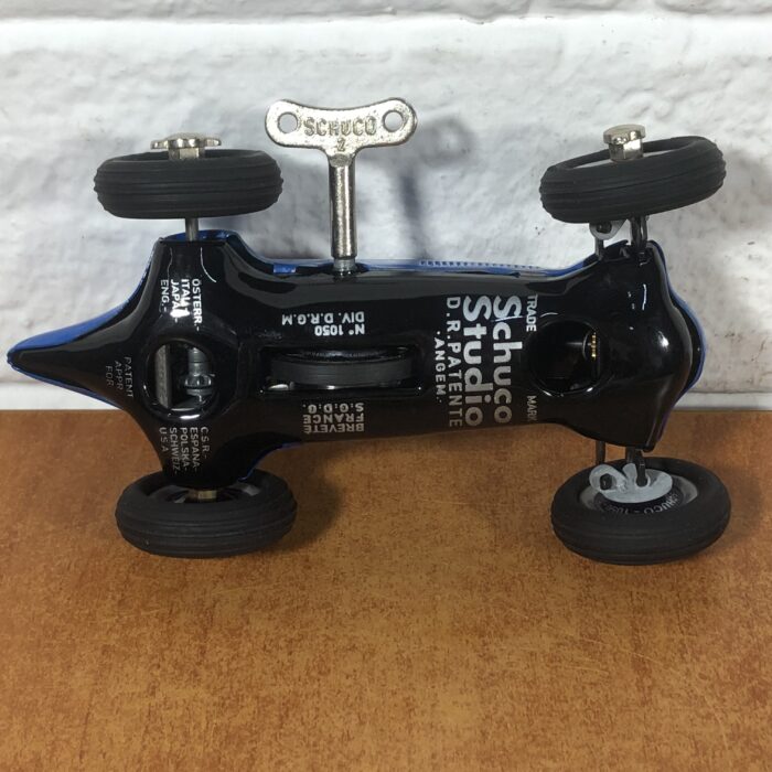 Vintage 1950s Schuco Mercedes-Benz Racing Car Wind-Up Tin Toy Model - Image 9