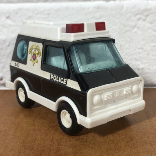 Vintage Buddy L Police Van (Made in Japan)