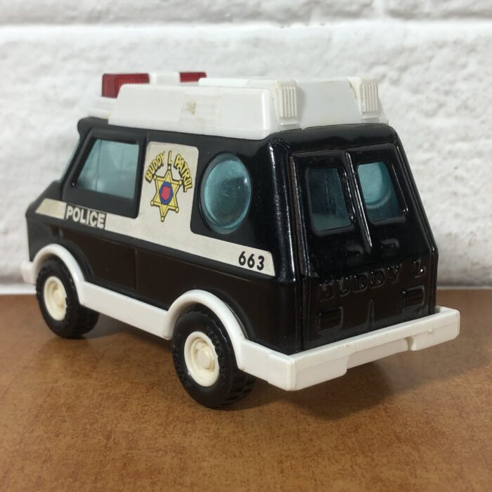 Vintage Buddy L Police Van (Made in Japan) - Image 4