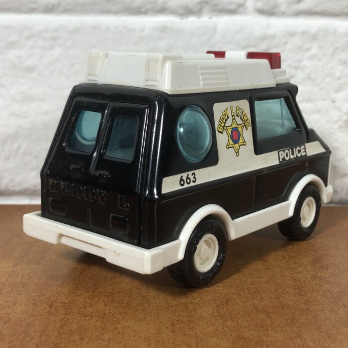 Vintage Buddy L Police Van (Made in Japan) - Image 5