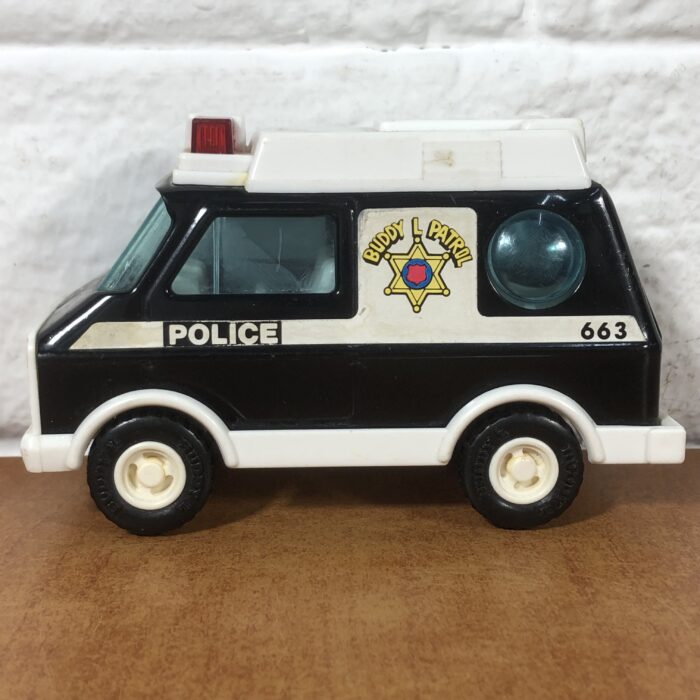 Vintage Buddy L Police Van (Made in Japan) - Image 3