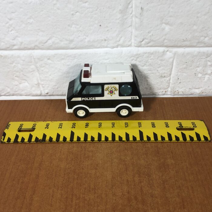 Vintage Buddy L Police Van (Made in Japan) - Image 8