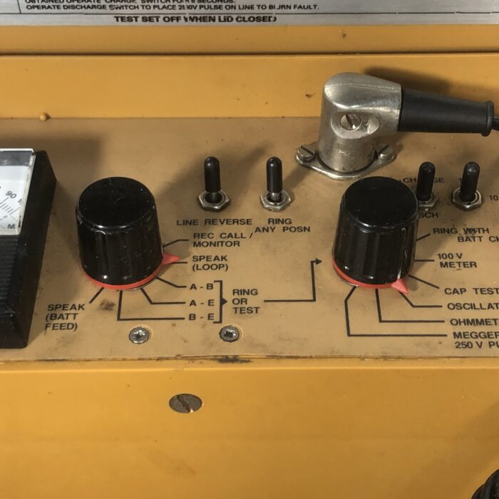 Vintage South African Post Office Line Tester - Image 3