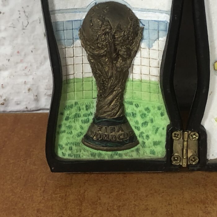Limited Edition France '98 FIFA World Cup Poly Resin Coca Cola Bottle - Image 3