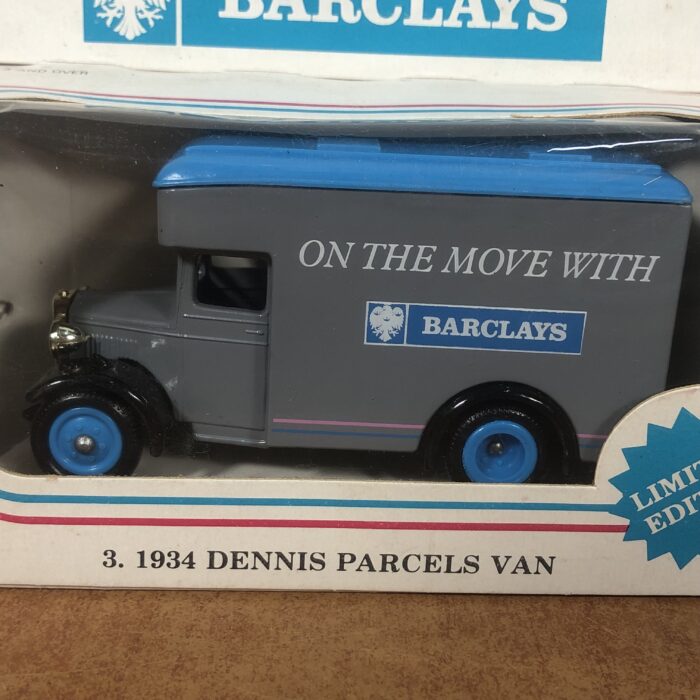 Limited Edition! Barclay's Bank 1934 Dennis Parcels Van Model - Image 3