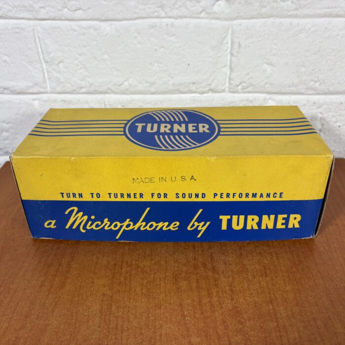 Vintage 1940s Turner Crystal Microphone in Original Box (Made in USA) - Image 11