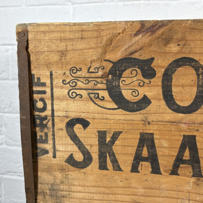 Vintage 'Cooper's Dipping Powder' Wooden Crate - Image 2