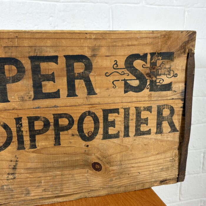 Vintage 'Cooper's Dipping Powder' Wooden Crate - Image 3
