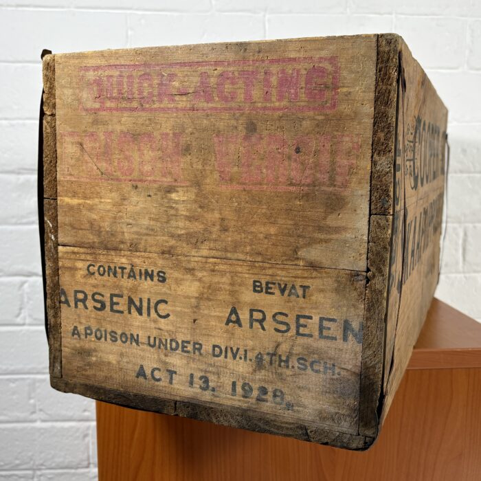 Vintage 'Cooper's Dipping Powder' Wooden Crate - Image 8