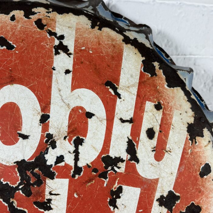 Vintage Hubbly Bubbly Enamel Sign - Image 4