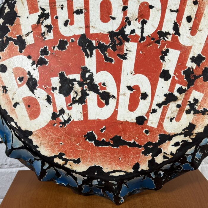 Vintage Hubbly Bubbly Enamel Sign - Image 6